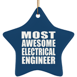 Most Awesome Electrical Engineer - Star Ornament