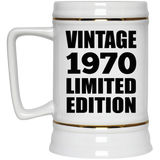 54th Birthday Vintage 1970 Limited Edition - Beer Stein
