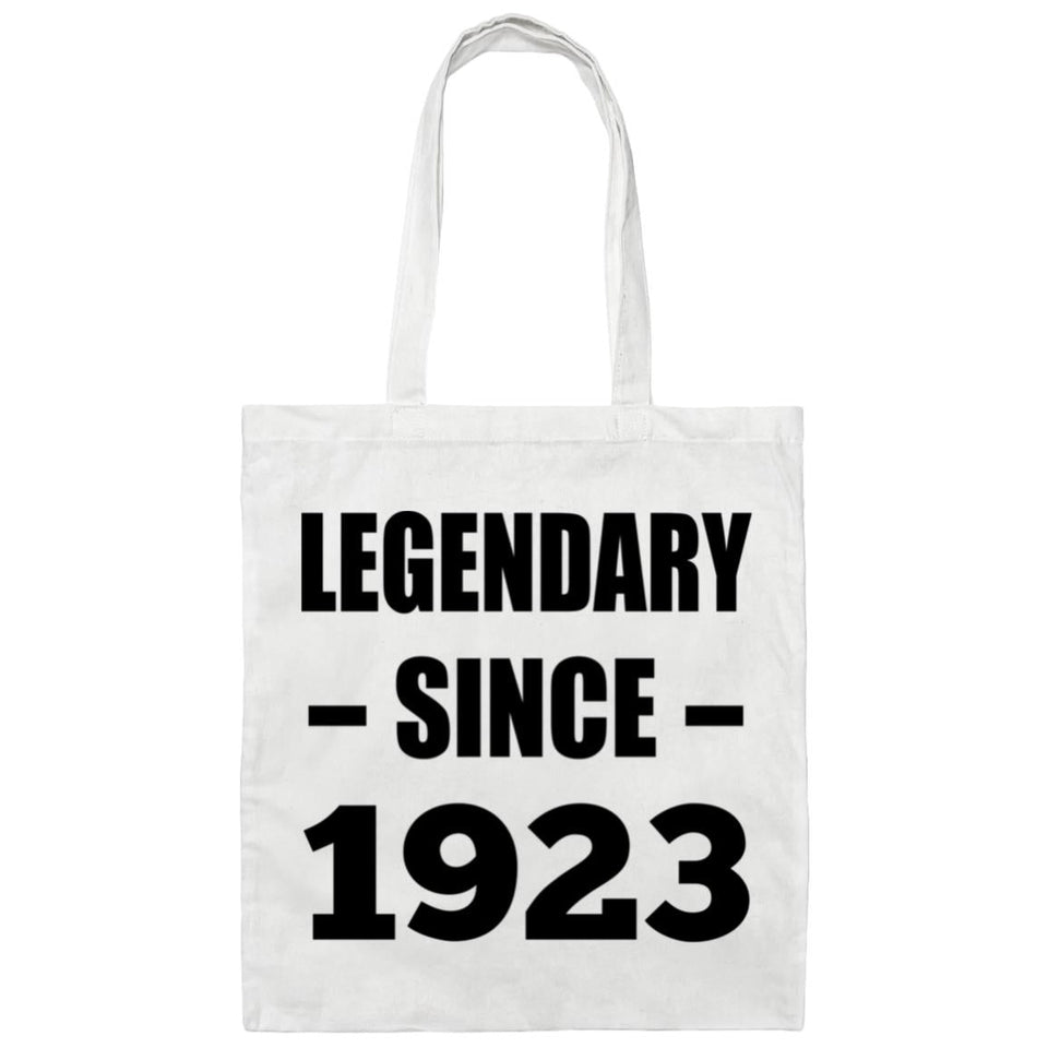 101st Birthday Legendary Since 1923 - Tote Bag White