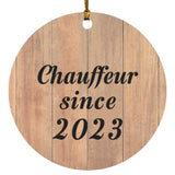 Chauffeur Since 2023 - Circle Ornament C