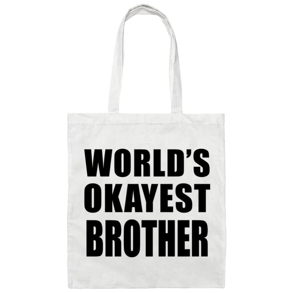 World's Okayest Brother - Tote Bag White