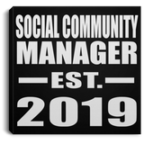 Social Community Manager Established EST. 2019 - Canvas Square