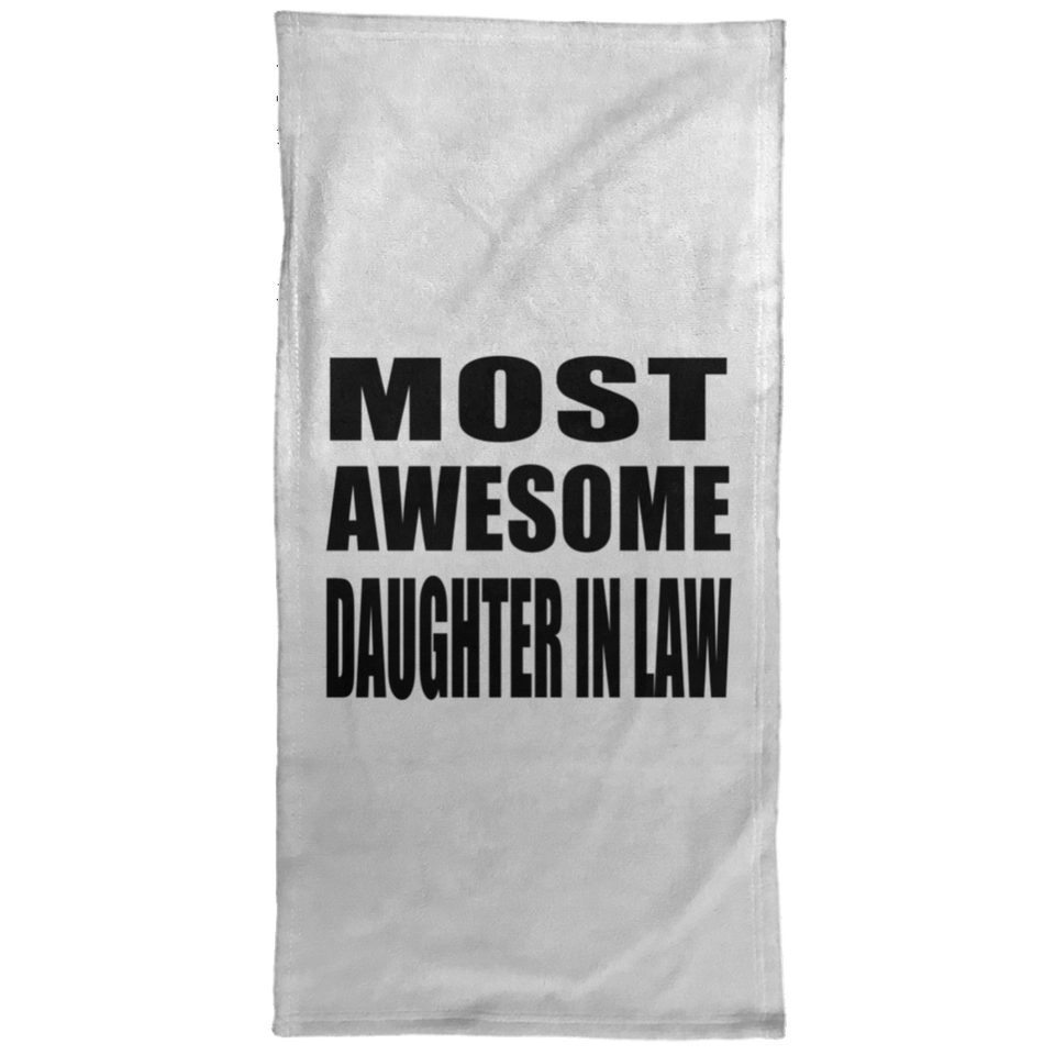 Most Awesome Daughter In Law - Hand Towel