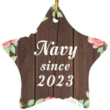 Navy Since 2023 - Star Ornament A
