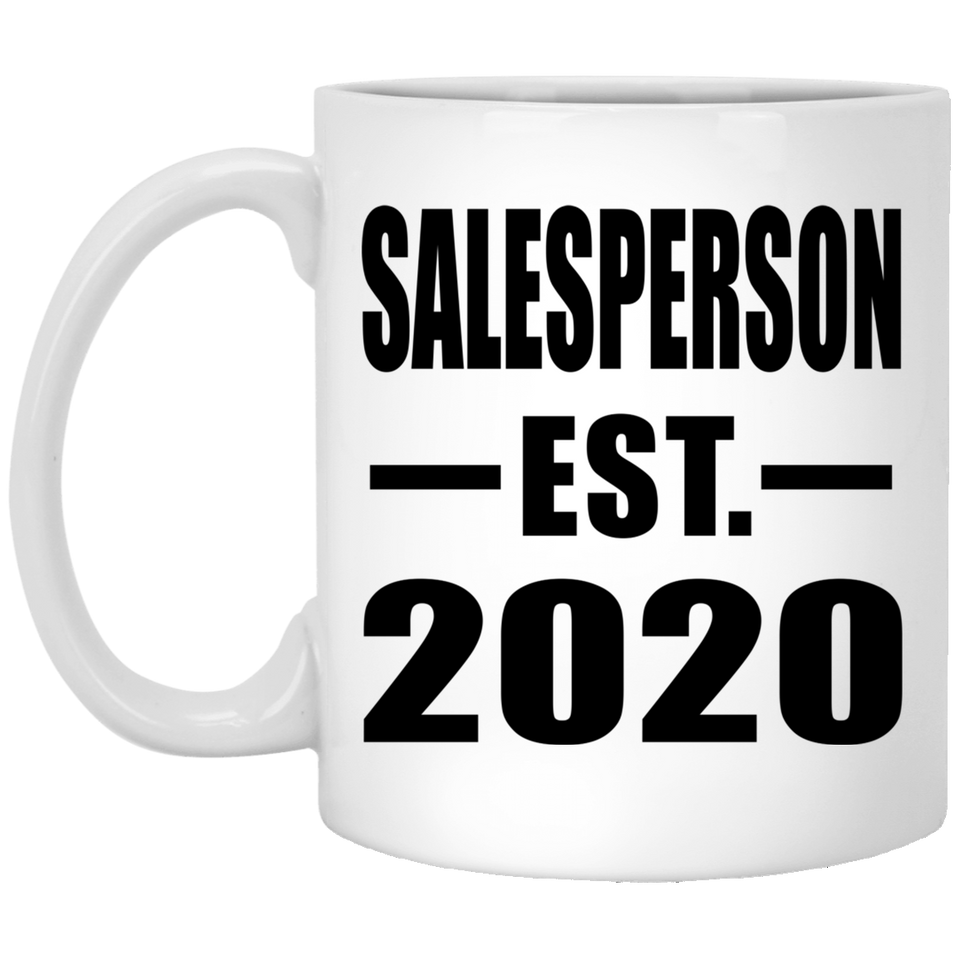 Salesperson Established EST. 2020 - 11oz Coffee Mug