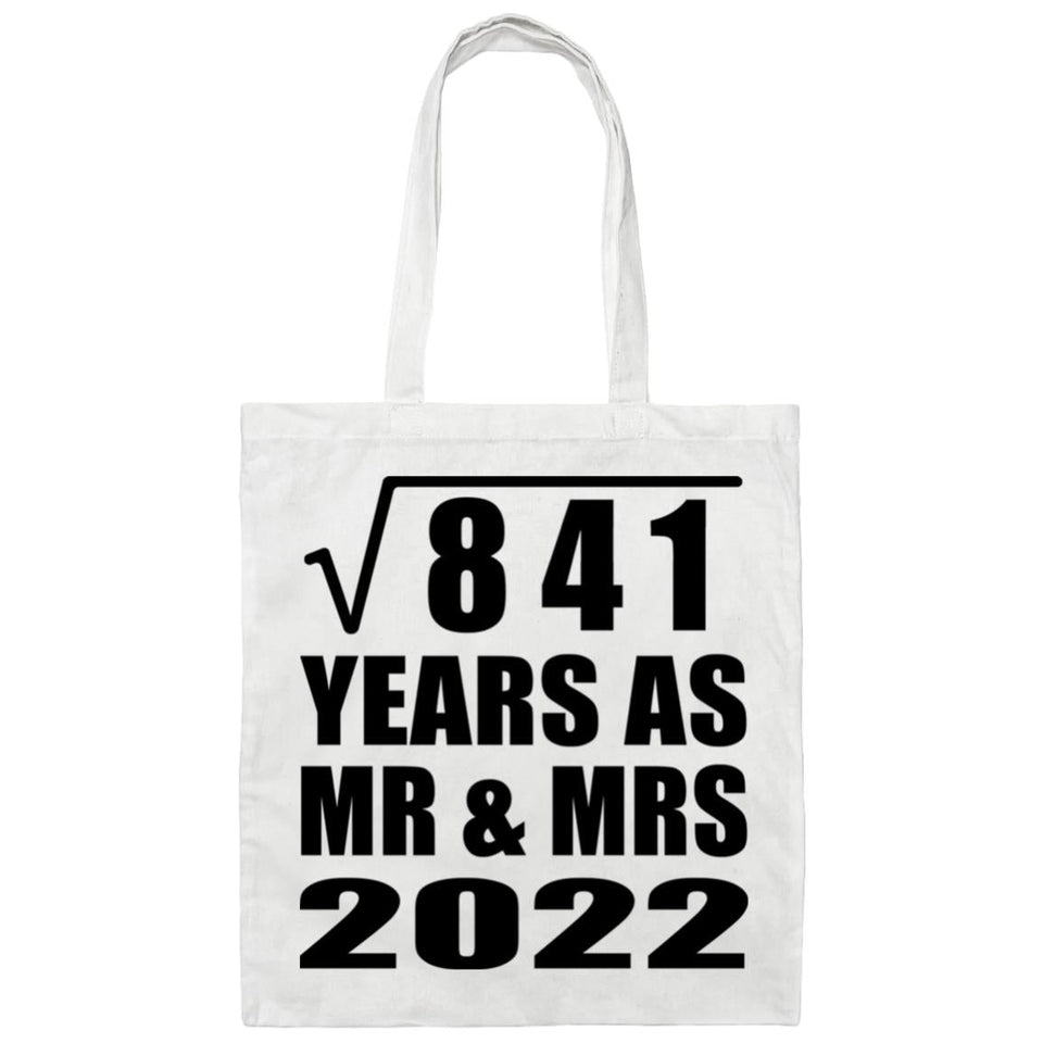 29th Anniversary Square Root of 841 Years As Mr & Mrs 2022 - Tote Bag White