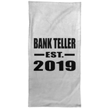 Bank Teller Established EST. 2019 - Hand Towel