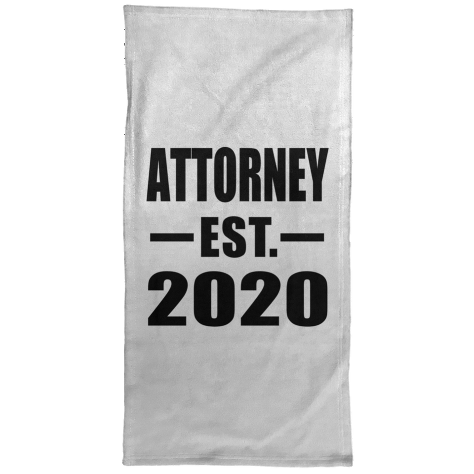 Attorney Established EST. 2020 - Hand Towel