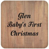 Glen Baby's First Christmas - Drink Coaster C