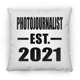 Photojournalist Established EST. 2021 - Throw Pillow