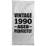 34th Birthday Vintage 1990 Aged Perfectly - Hand Towel