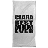 Clara Best Mum Ever - Hand Towel