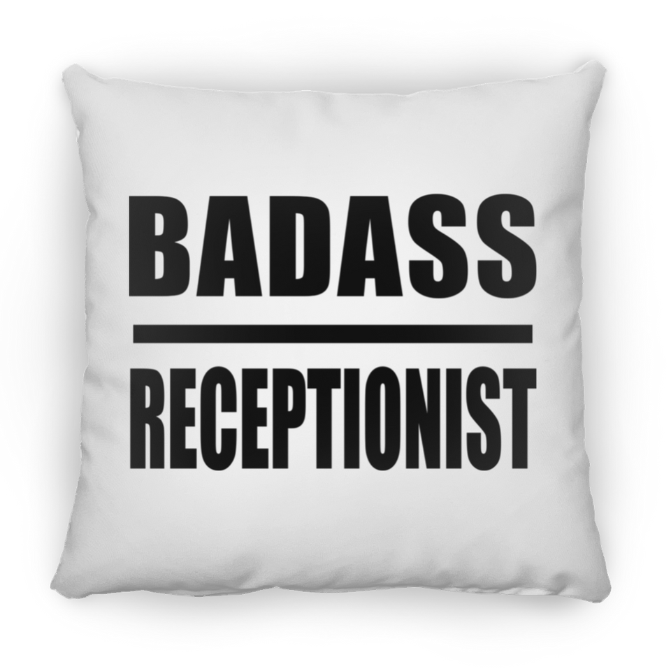 Badass Receptionist - Throw Pillow