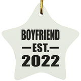 Boyfriend Established EST. 2022 - Star Ornament