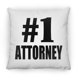Number One #1 Attorney - Throw Pillow