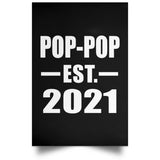 Pop-Pop Established EST. 2021 - Poster Portrait