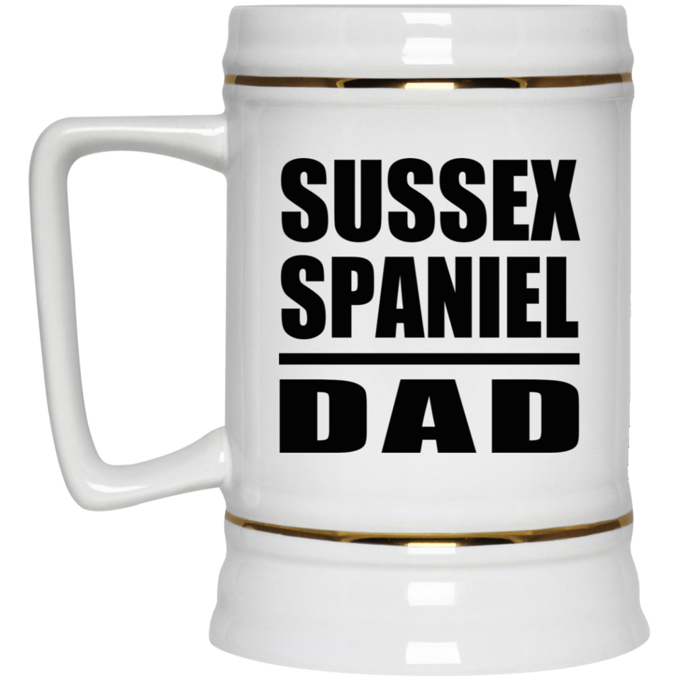 Sussex Spaniel Dad - Beer Stein