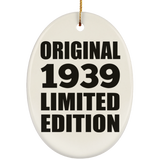85th Birthday Original 1939 Limited Edition - Oval Ornament