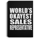 World's Okayest Sales Representative - Canvas Portrait