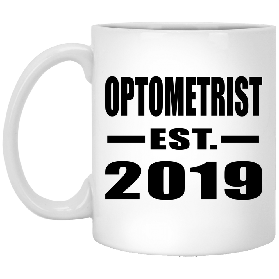 Optometrist Established EST. 2019 - 11oz Coffee Mug