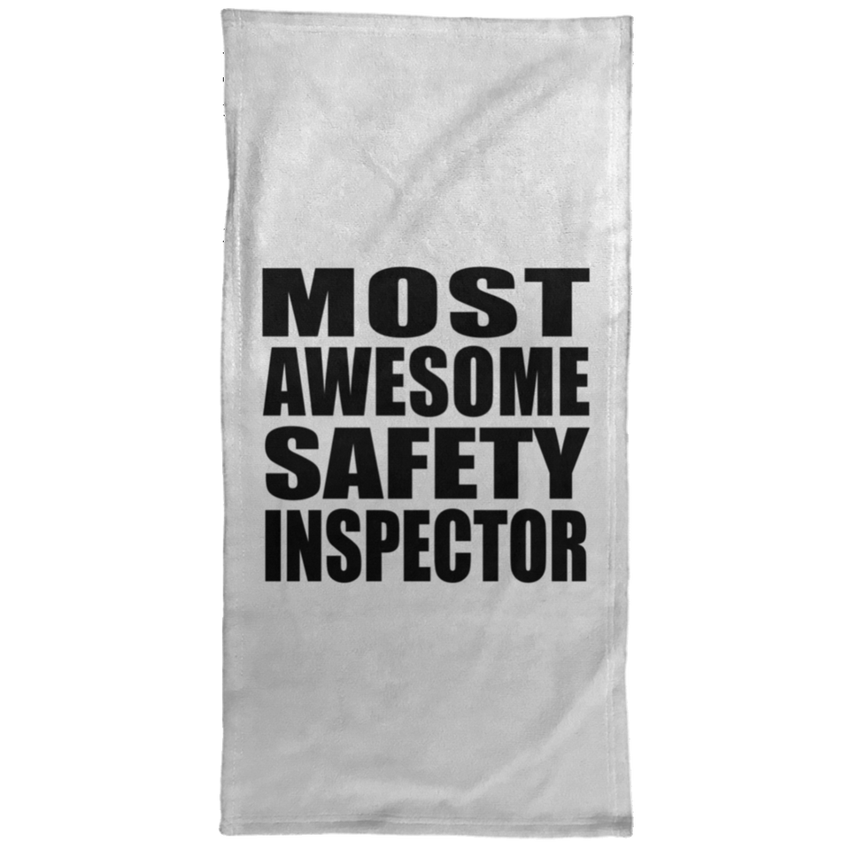 Most Awesome Safety Inspector - Hand Towel