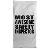 Most Awesome Safety Inspector - Hand Towel