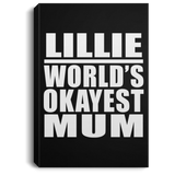 Lillie World's Okayest Mum - Canvas Portrait