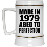 45th Birthday Made In 1979 Aged to Perfection - Beer Stein