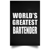 World's Greatest Bartender - Poster Portrait