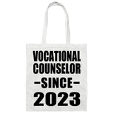 Vocational Counselor Since 2023 - Tote Bag White
