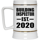 Building Inspector Established EST. 2020 - Beer Stein