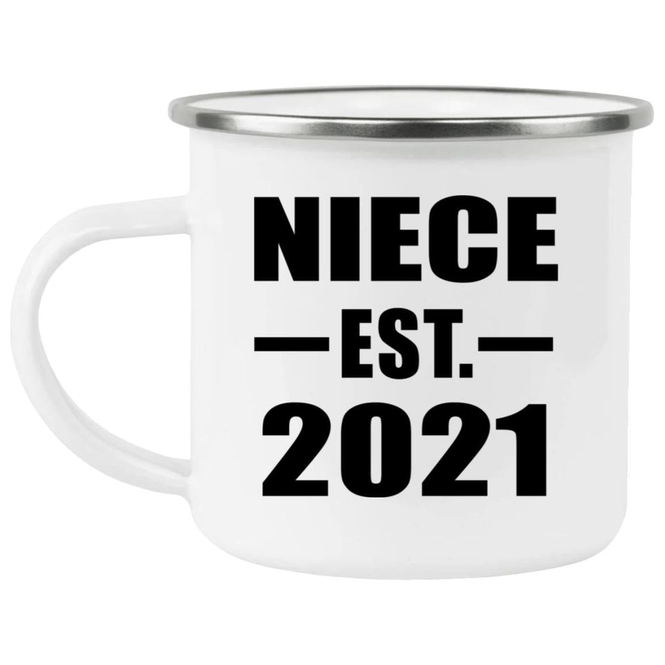 Niece Established EST. 2021 - 12oz Camping Mug