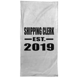 Shipping Clerk Established EST. 2019 - Hand Towel