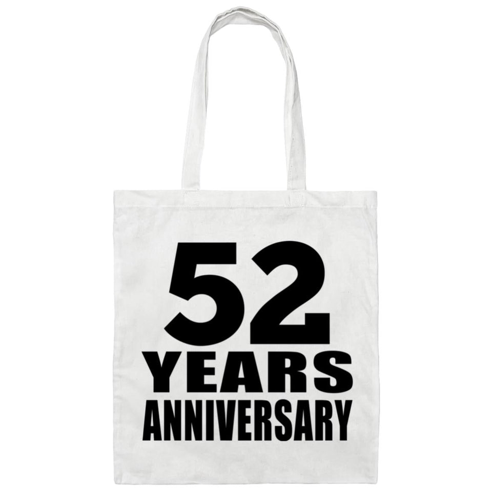 52nd Anniversary 52 Years - Tote Bag White