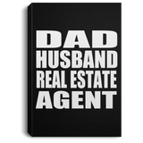 Dad Husband Real Estate Agent - Canvas Portrait