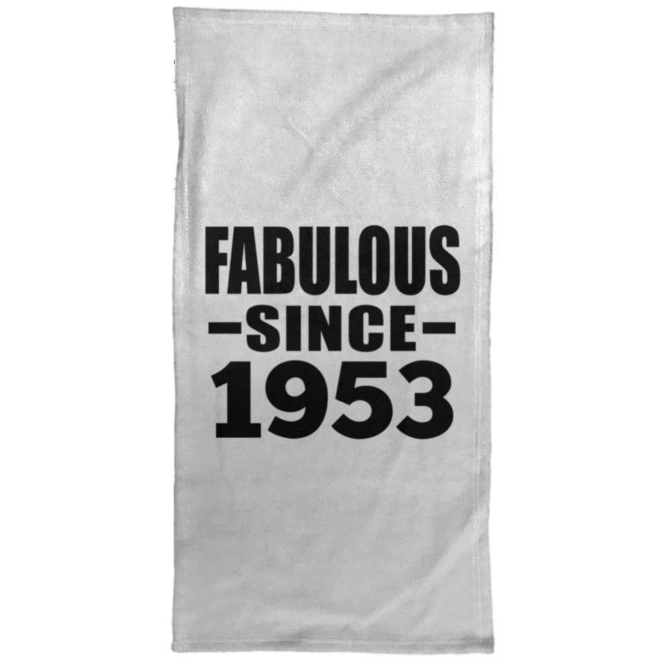 71st Birthday Fabulous Since 1953 - Hand Towel