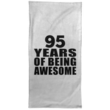 95th Birthday 95 Years Of Being Awesome - Hand Towel