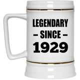 95th Birthday Legendary Since 1929 - Beer Stein