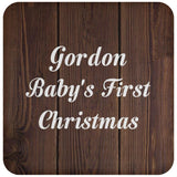 Gordon Baby's First Christmas - Drink Coaster D