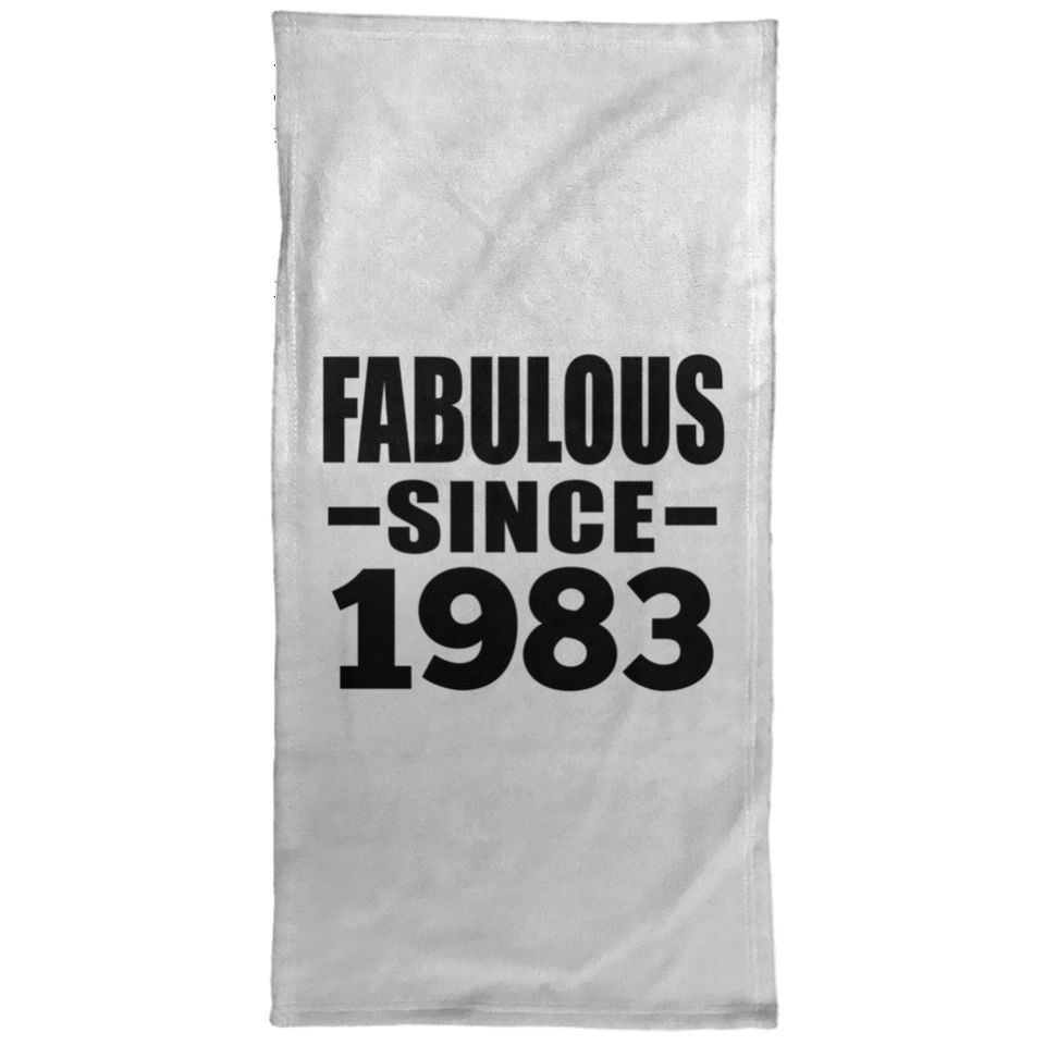 41st Birthday Fabulous Since 1983 - Hand Towel