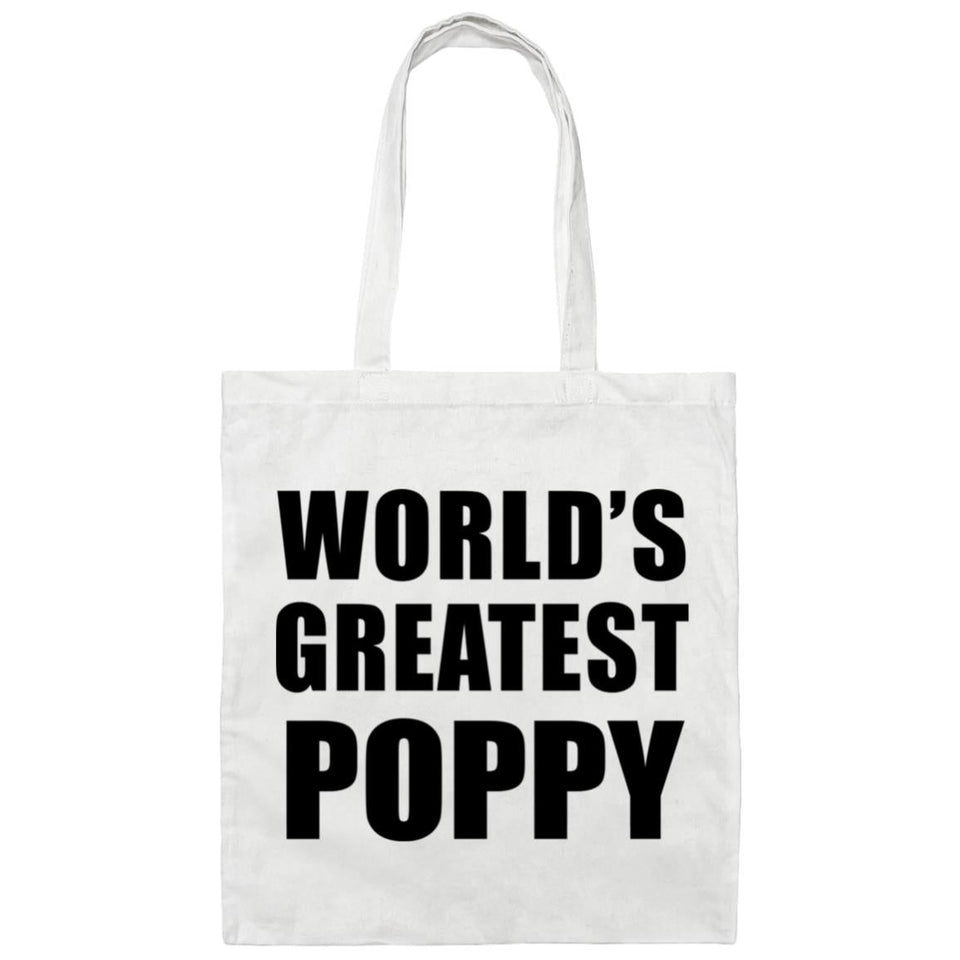 World's Greatest Poppy - Tote Bag White