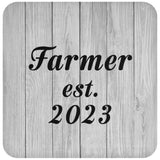 Farmer Established Est. 2023 - Drink Coaster F