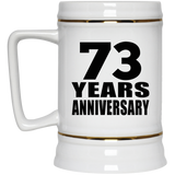 73rd Anniversary 73 Years - Beer Stein
