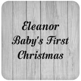 Eleanor Baby's First Christmas - Drink Coaster F