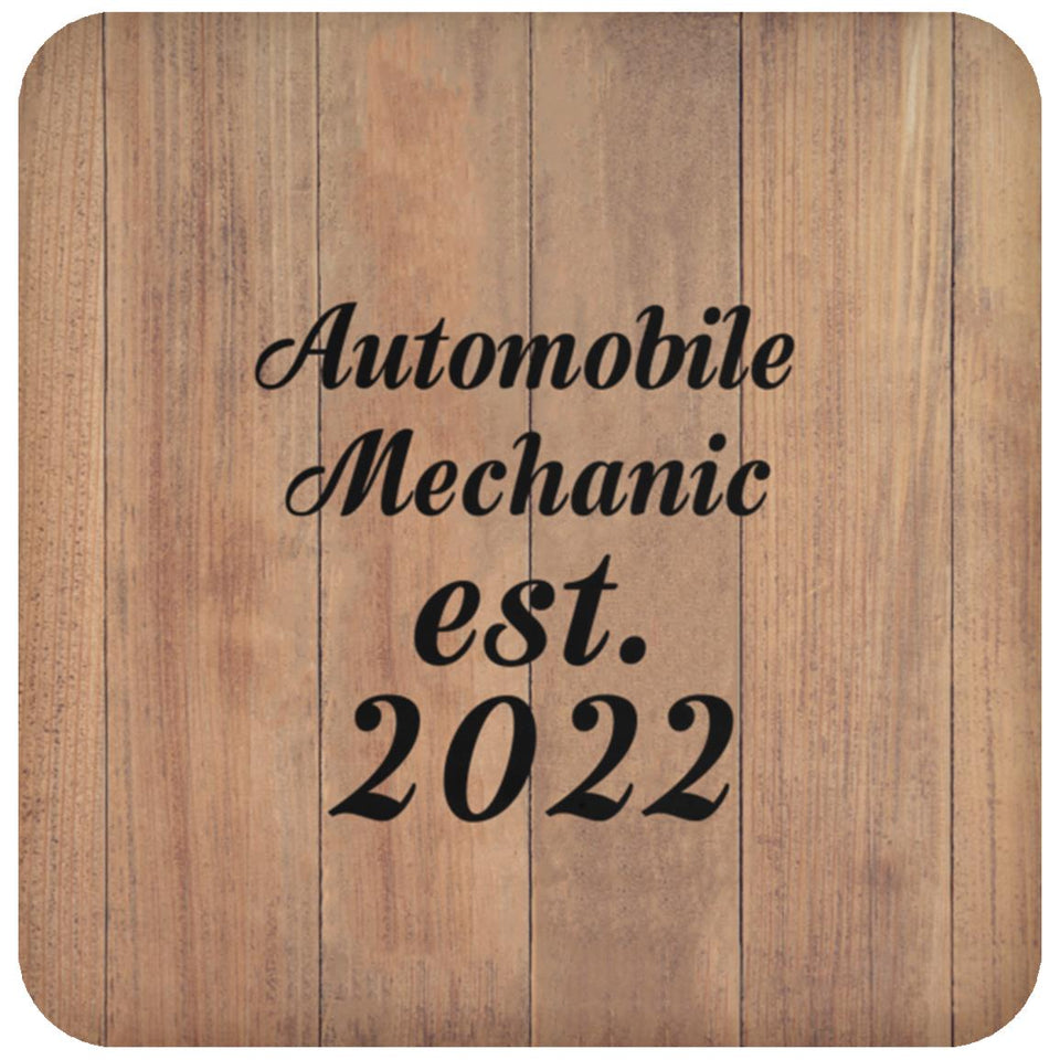 Automobile Mechanic Established Est. 2022 - Drink Coaster C
