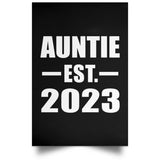 Auntie Established EST. 2023 - Poster Portrait