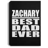 Zachary Best Dad Ever - Canvas Portrait