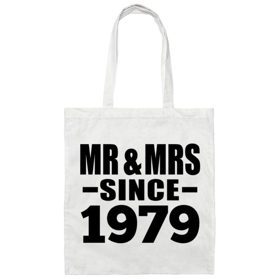 45th Anniversary Mr & Mrs Since 1979 - Tote Bag White
