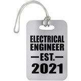 Electrical Engineer Established EST. 2021 - Luggage Bag Tag