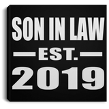 Son In Law Established EST. 2019 - Canvas Square